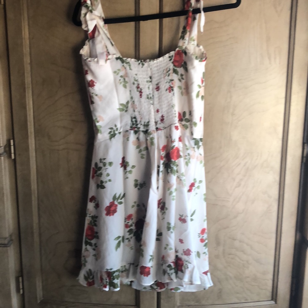 REFORMATION 🔥Christine Tie Shoulder Dress 12 - Picture 8 of 14